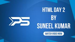 Free Complete HTML Course for Beginners | Day 2 | Learn HTML from Scratch | Phani Soft Tech 🚀