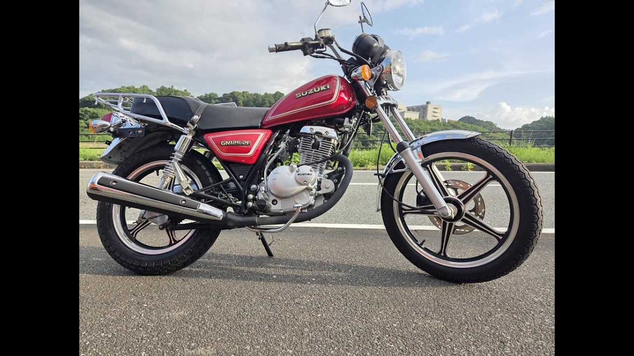 走行9,363km！極上のスズキ GN125-2Fが入荷しました！ - YouTube