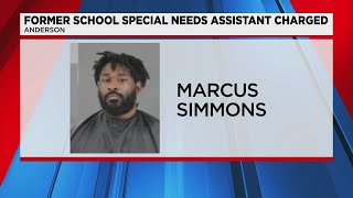 Former school special needs assistant charged in Anderson