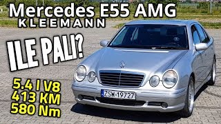 Ile Mercedes E55 AMG spali NAJMNIEJ w mieście?