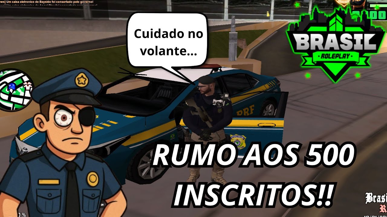 🔴 | PATRULHA DA PRF (BRP1) | PRENDENDO GERAL | LIVE ON!! | 🔴