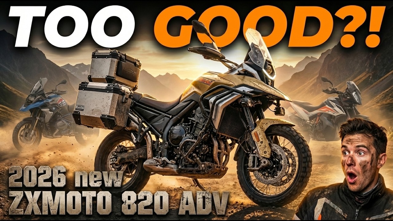 Another Masterpiece?! 2026 ZXMOTO 820 X Triple ADV Bike Is HERE
