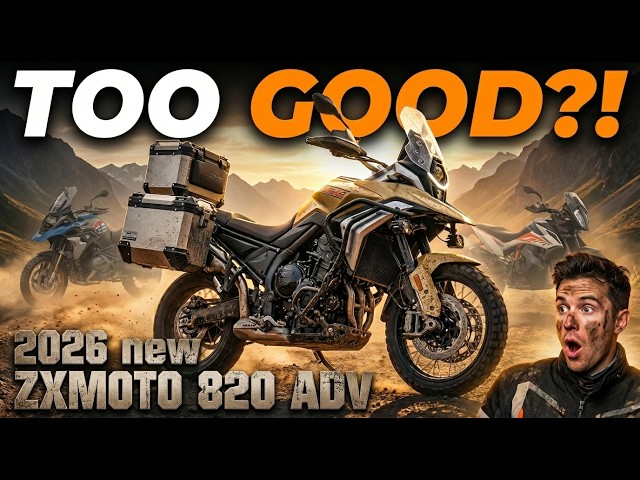 Another Masterpiece?! 2026 ZXMOTO 820 X Triple ADV Bike Is HERE