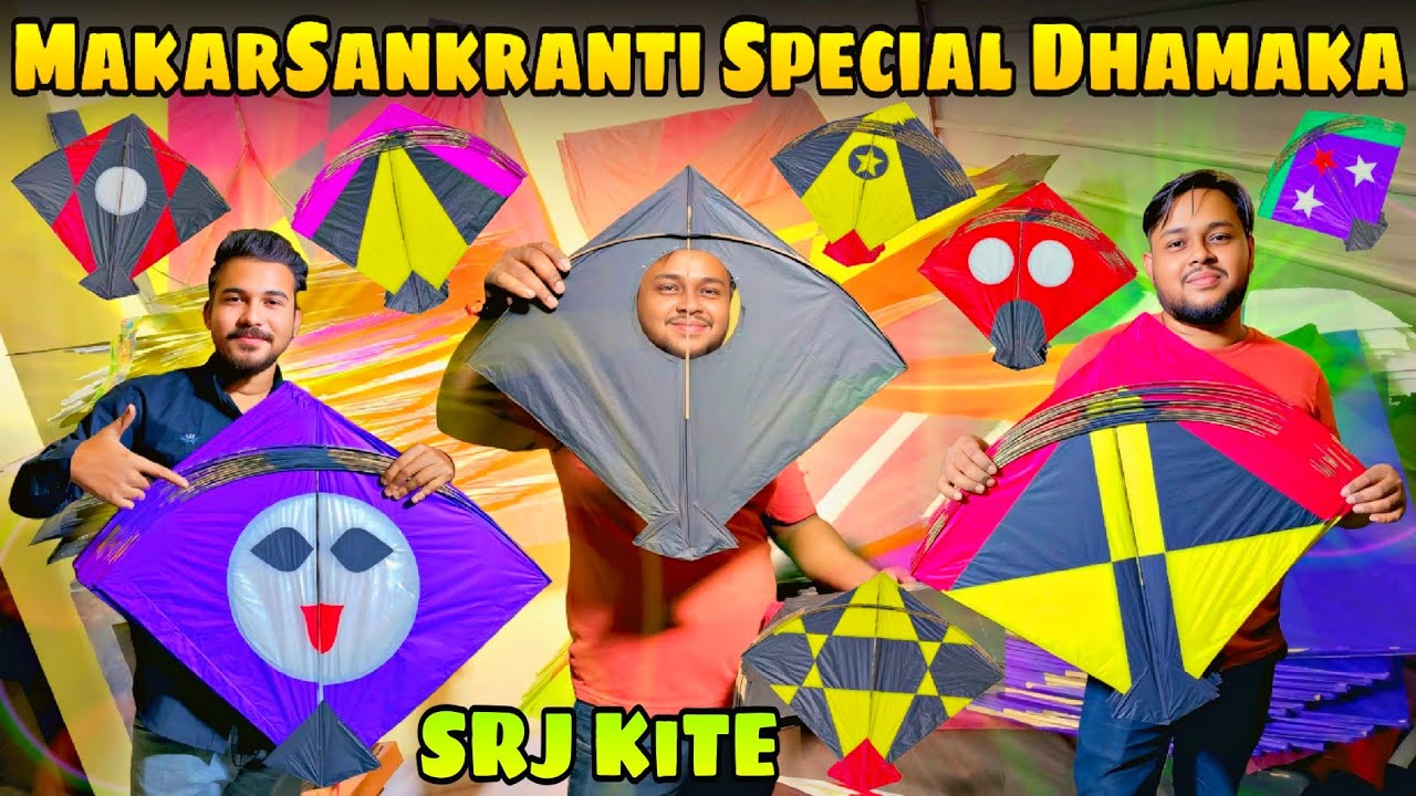 Wholesale & Retail Kite Manufacturer in Kolkata SRJ Kite | Low-price Festival patang Huge Collection