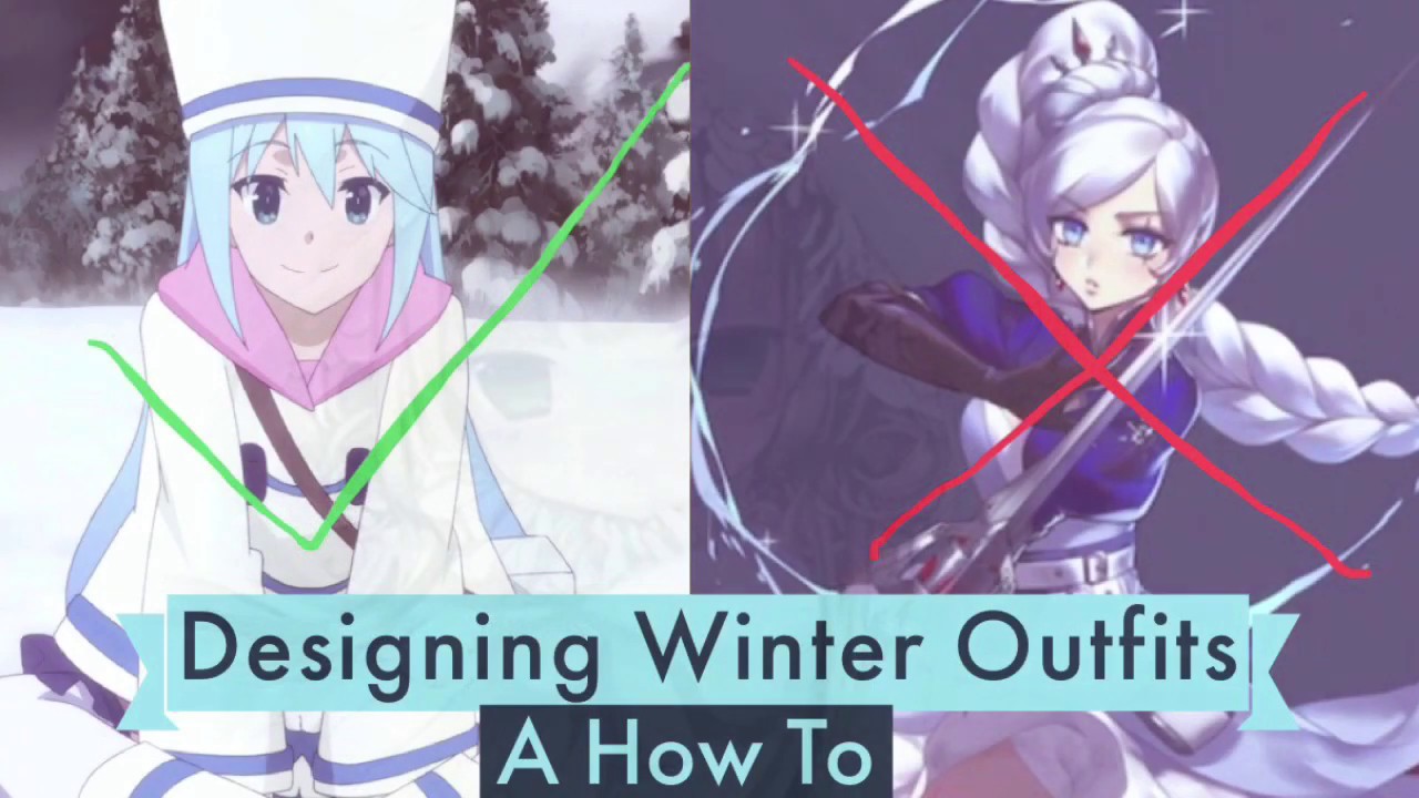 How To Design Winter Outfits - YouTube