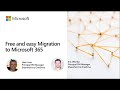 Migration to SharePoint, OneDrive, and Microsoft Teams in Microsoft 365, free and easy