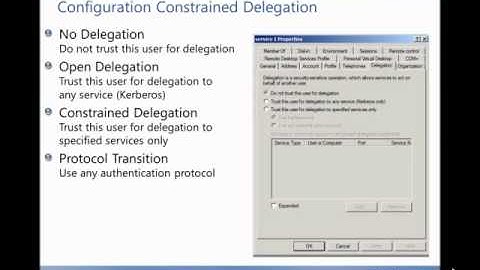 Troubleshooting Kerberos Constrained Delegation