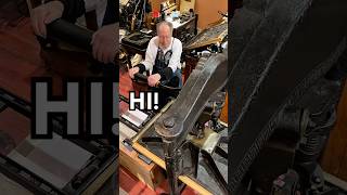 Howard lets the letterpress print do the talking for him for Say Hi Day (June 11)