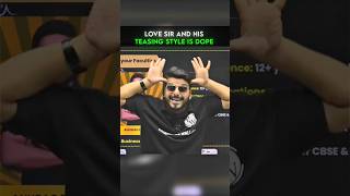 Love sir 😍#funny #lovekaushiksir #accounts #commerce #physicswallah