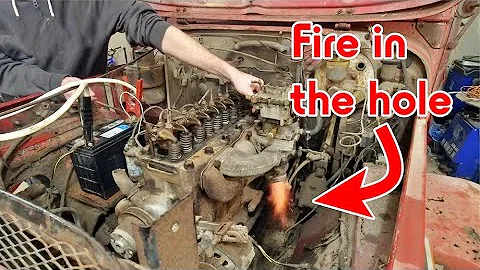 Starting the Seized Engine | FJ40 Toyota Land Cruiser