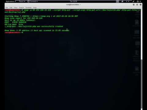 PUT Method Exploiting | Nmap