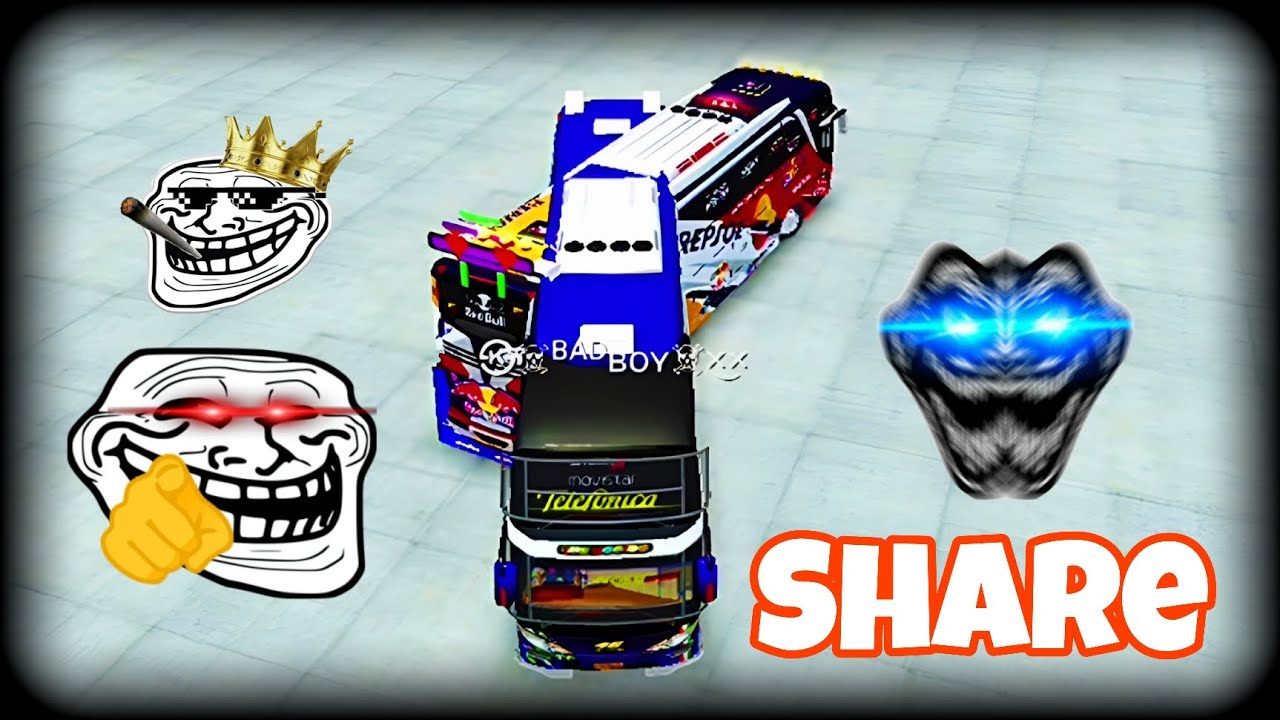 Share mod APK Tembus all map 