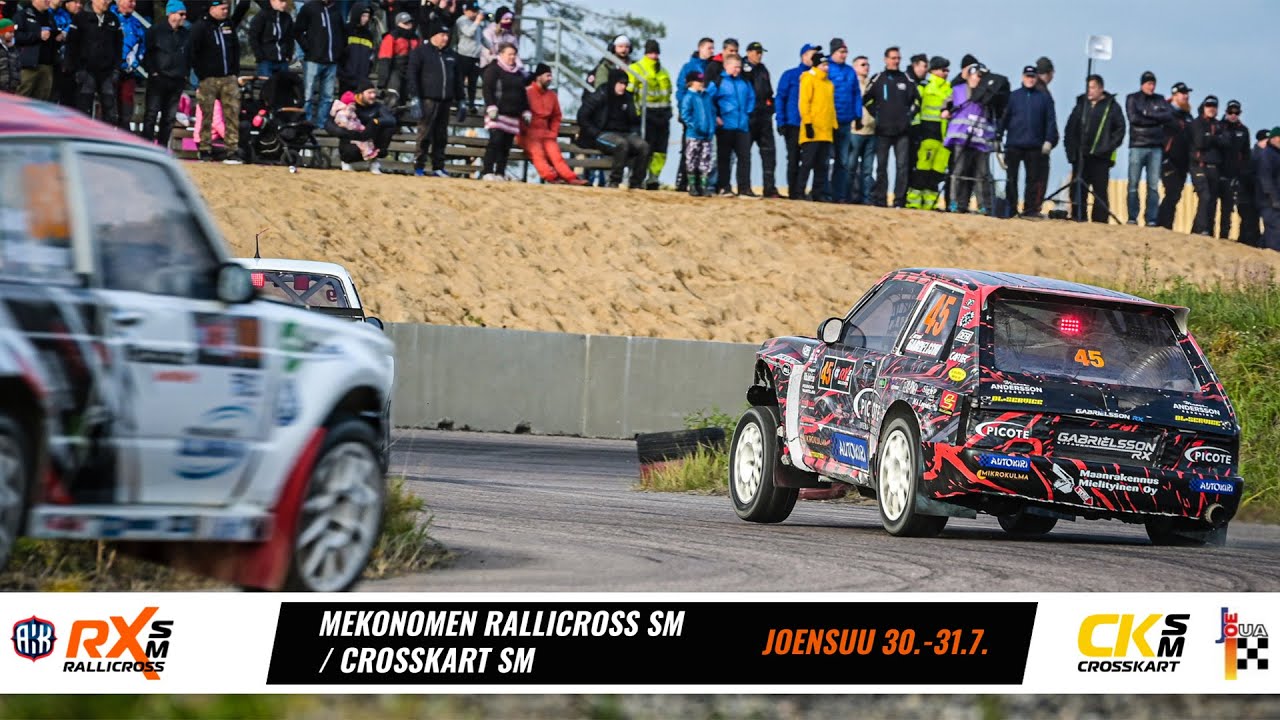 Rallicross SM & Crosskart SM 2022: Joensuu, Sunnuntai LIVE