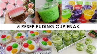 5 RESEP PUDING CUP ENAK COCOK UNTUK TAKJIL BUKA PUASA DAN IDE BISNIS JUALAN