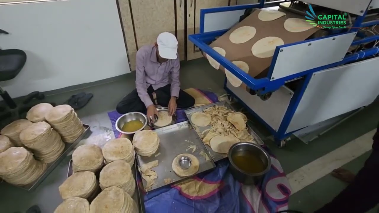 KHAKHRA MAKING MACHINE || KHAKHRA FULL SETUP || CAPITAL INDUSTRIES