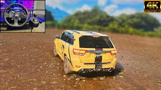 Off-road Jeep Grand Cherokee | Crew motorfest | Sreering wheel + shifter gameplay