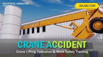 Crane Accident Animation Video - Crane Lifting Operation & Work Safety Training