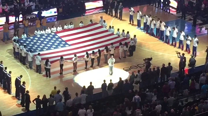 Rich Sletvold Nuggets national anthem
