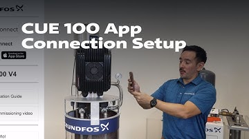 Grundfos CUE 100 – App Connection Setup