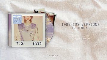 Taylor Swift | 1989 (Standard Edition) | CD Unboxing
