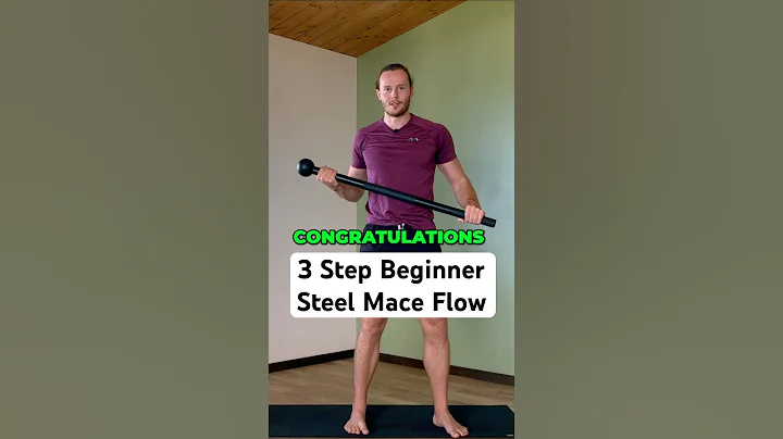 🔥 Beginner Steel Mace Flow Tutorial #steelmace #steelmaceflow #macebell #beginners #fitness