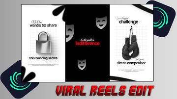 How To Edit Motion Graphics Reels In Alight Motion Tutorial | Make Your Edits Go Viral