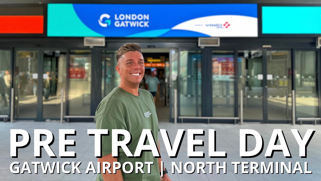 GATWICK AIRPORT LONDON | HAMPTON BY HILTON PRE-TRAVEL DAY!