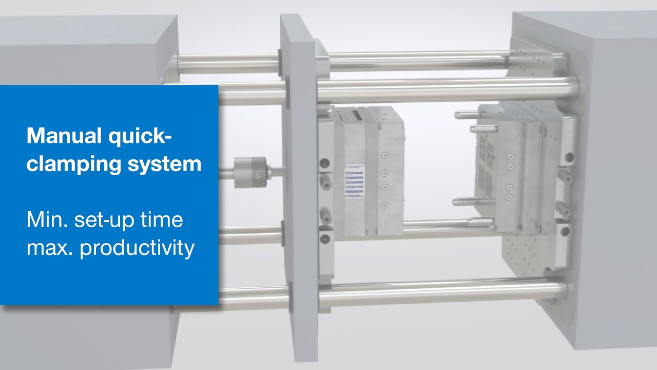 Manual quick-clamping system - minimal set-up time, maximum productivity