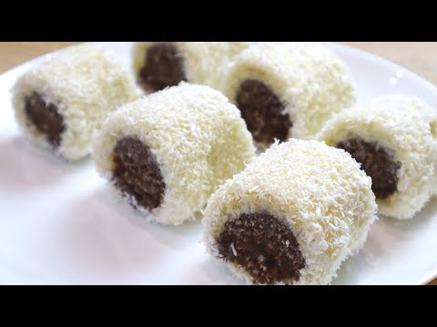 Video: Schnelles Schokoladen-Kokosnuss-Brötchen Ohne Backen