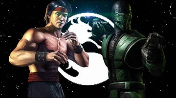 MORTAL KOMBAT X : Klassic Liu Kang vs Klassic Reptile (Very Hard)