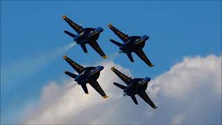 2024 San Francisco Fleet Week Blue Angels Flight Team Full Demo Sunday October 13, 2024