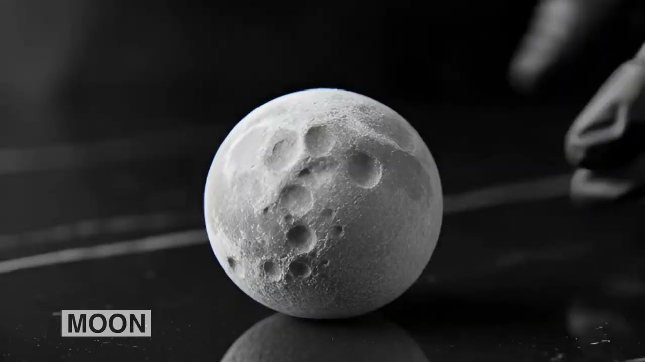 ASMR Cutting the Solar System | Satisfying Planet Slices 