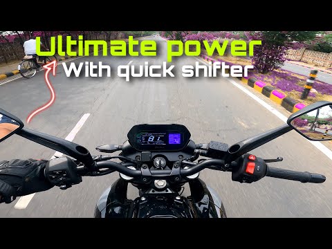 Riding the 2025 Bajaj NS400z With Quick shifter: First Impressions and Real-World Performance Test