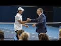 Academia Nadal: Michael Robinson charla con Rafa Nadal y los jugadores de la RNA