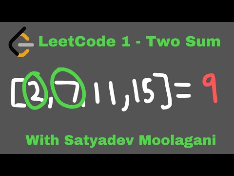 LeetCode 1 - Two Sum - Brute Force - Hash Map - 3 Solutions