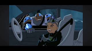 Teen Titans (2003) - gizmo fart on face