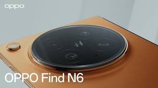 Déjate sorprender por el #OPPOFindN6, lo último en diseño.