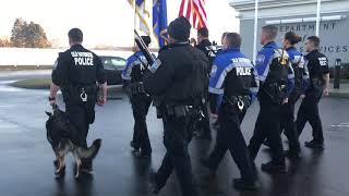Police Honor Guard K9 Training