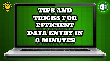 Excel Tips and Tricks for Efficient Data Entry in 3 Minutes | Social Tech Insider