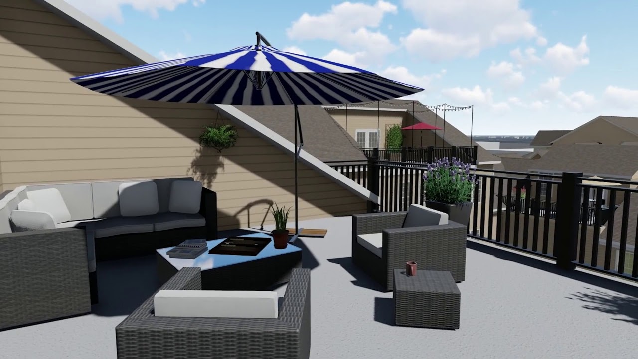 Virtual Tour Of Building 7 At The Cottages In Brier Creek Youtube
