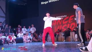 Ringo Winbee vs Poppin C  -  Dance Vision vol 4 Popping Best 8