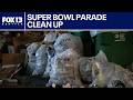 Seahawks parade clean up crews find abandoned couches | FOX 13 Seattle