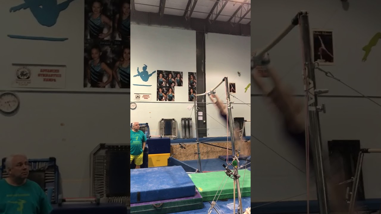 Toe Front Tuck Dismount