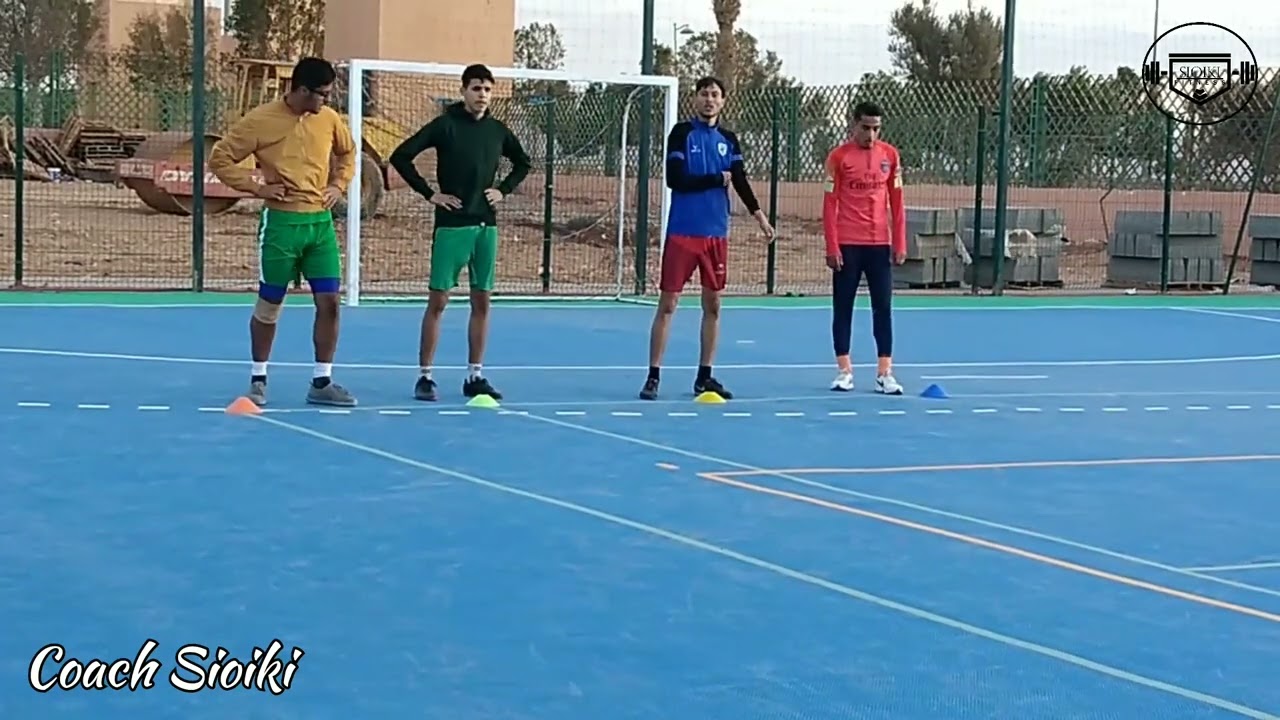 اختبار السرعة الهوائية القصوى للاعبي كرة القدم VMA هو ختبار بدني 🚀20m 🏋️‍♂️💥