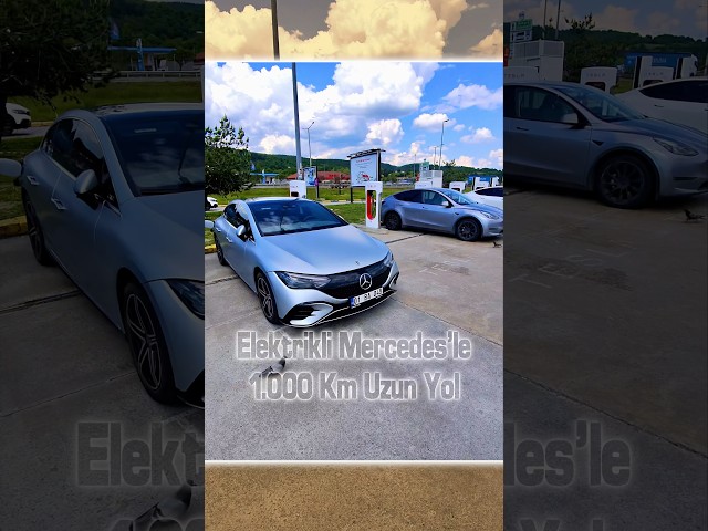 Elektrikli Otomobille 1000 km Uzun Yol