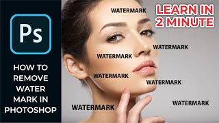 [ PHOTOSHOP TUTORIAL ] HOW TO REMOVE WATERMARKS - EASY AND EFFECTIVE METHOD