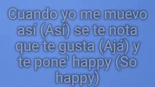 Becky G, El Alfa - FULANITO (Letra/Lyric)