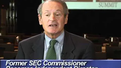 Former SEC Commissioner Becomes Independent Director