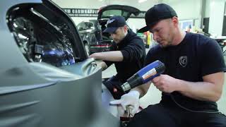 How To: Car Wrapping  with Heat Gun, Hot Air Gun
