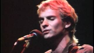 Sting  Message In A Bottle Live Secret Policemans Other Ball 1981